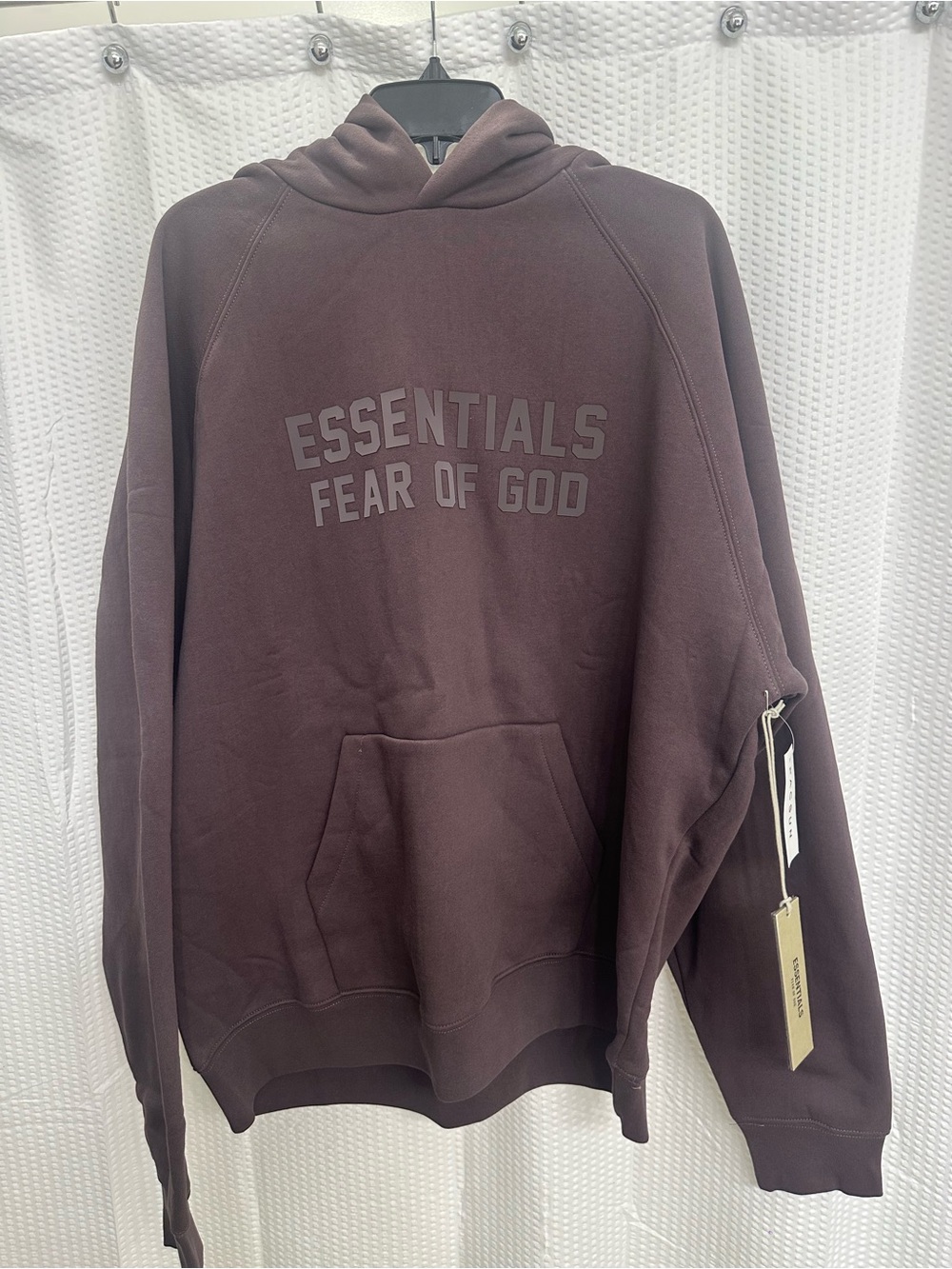 ESSENTIALS Fear of God Men's Hoodie - Plum